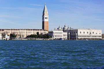 Campanile, Glockenturm in Venedig, Italien, Europa