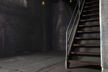Stairway to warehouse