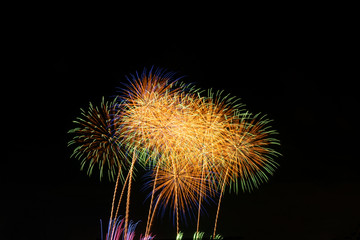 神奈川県横浜市港北区　新横浜花火大会