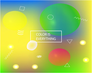 Trendy modern abstract background.