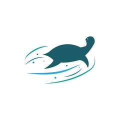 turtle animal cartoon icon image vector illustration design
