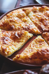 Megrelian khachapuri 
