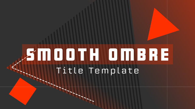 Smooth Ombre Title