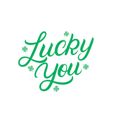 Lucky You lettering