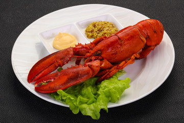 Luxury Lobster with sauce