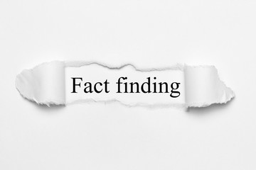 Fact finding