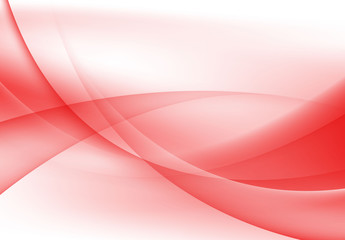 Red and white wave background abstract modern design
