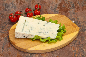 Italian traditional gorgonzola soft cheese