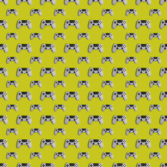 joystick art background pattern