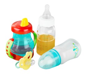 Baby bottle.