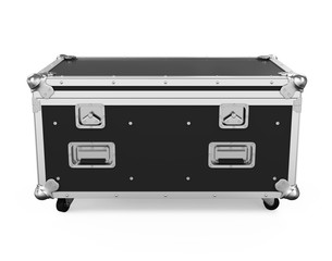 Metallic Road Case Isolated