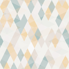 Seamless rhombus pattern