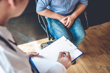 Doctors are consulting with young men about prostate cancer and venereal disease, including sexual...