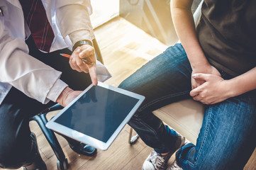 Doctors are consulting with young men about prostate cancer and venereal disease, including sexual...