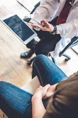 Doctors are consulting with young men about prostate cancer and venereal disease, including sexual...
