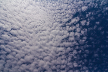 Natural patterns, clouds in the sky