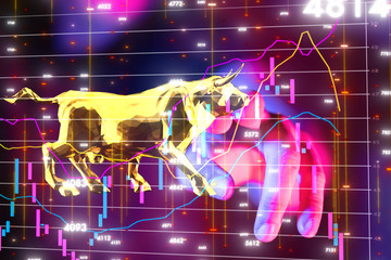 stock Trading digital Investment dashboard