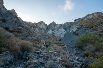 Turrilla canyon in the summer