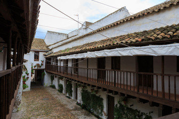 Cordoba,Spain,2,2014;Centro de flamenco de Fosforito, is Andalusian traditional patio in Cordoba.
