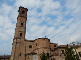 chiesa di Capriata d'Orba AL . monferrato Piemonte © provenza