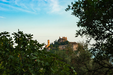 Obraz premium Eze village Francia 