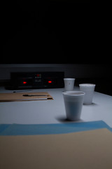 Police Custody Interview Suite - Moody, Subdued Lighting