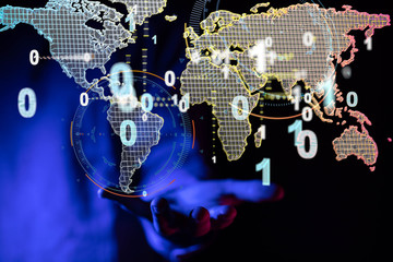 Best Internet Concept of global business from concepts series