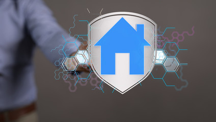 Smart home: Smarthome house automation icon