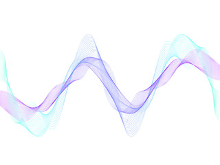 EPS 10 vector. Futuristic colorful background. Backdrop with lines and geometric shapes.