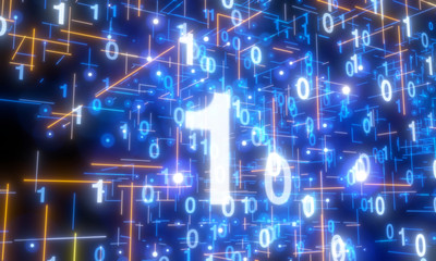 Software, web development, programming concept. Abstract Programming