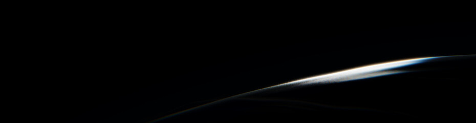 abstract planet sunrise skyline, 3d rendering.