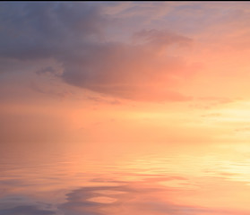 Fototapeta premium tło dramatycznego zachodu słońca