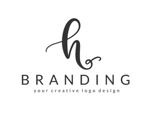 H Letter Logo Design Template