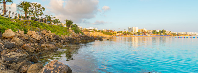 Fig tree bay beach in Protaras, Cyprus