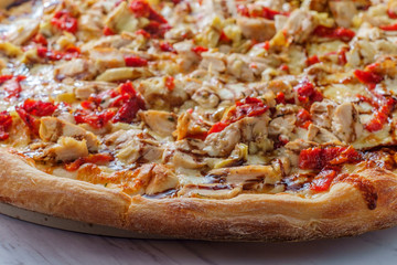 New York Balsamic Chicken Pizza