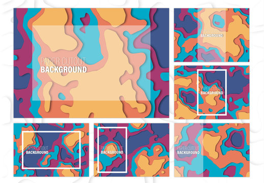 Paper Cutout Background Kit
