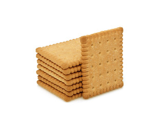 Tasty biscuits isolated