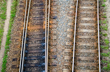 Fototapeta premium Railroad tracks