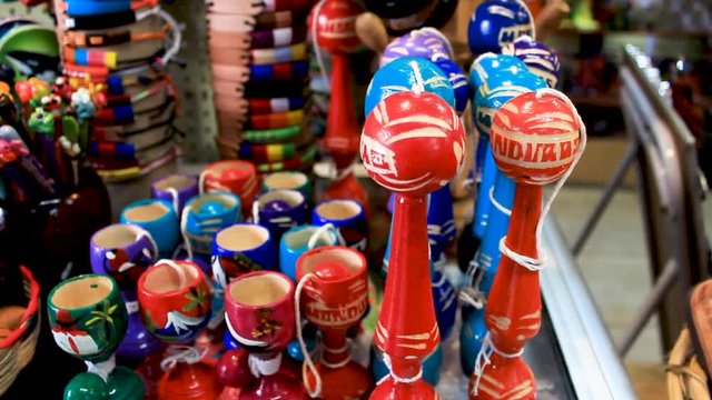 Honduras, San Pedro Sula, May, 2019:Crafts, souvenirs of Honduras