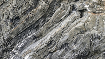 Aggregati naturali. Trama di roccia viva