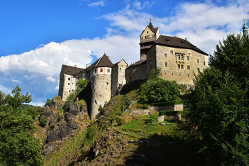 Fototapeta na wymiar Loket castle Czech historic building