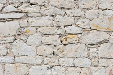 Stone wall for use as a background