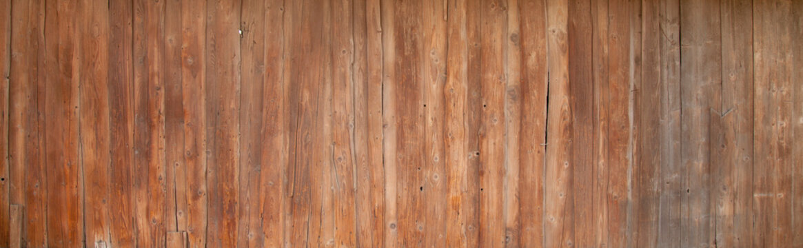 Vintage wood background. Rich wood texture of planks. Free space for text. © zwiebackesser