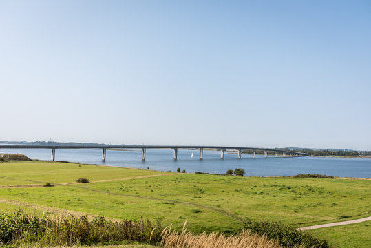 Crown Princess Mary Bridge Over The Roskilde Firth