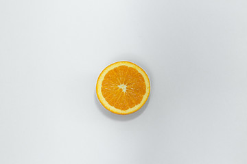 orange isolated on white background