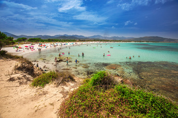 Budoni beach on Sardinia island, Sardinia, Italy, Europe