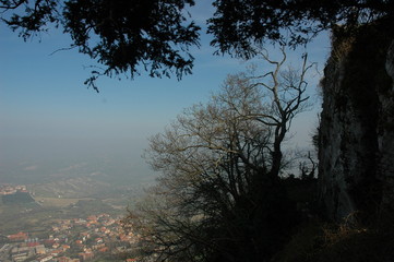 Obraz premium Ancient stonehedge building on Gozo island