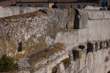 Fototapeta premium Old stone bridge in Rome