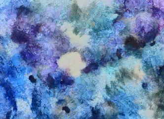 Abstract art grunge texture background. Dirty pattern for graphic design. Creative painting wallpaper. Vintage oil painting on canvas. Simple close up backdrop.