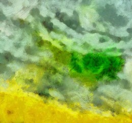 Abstract art grunge texture background. Dirty pattern for graphic design. Creative painting wallpaper. Vintage oil painting on canvas. Simple close up backdrop.